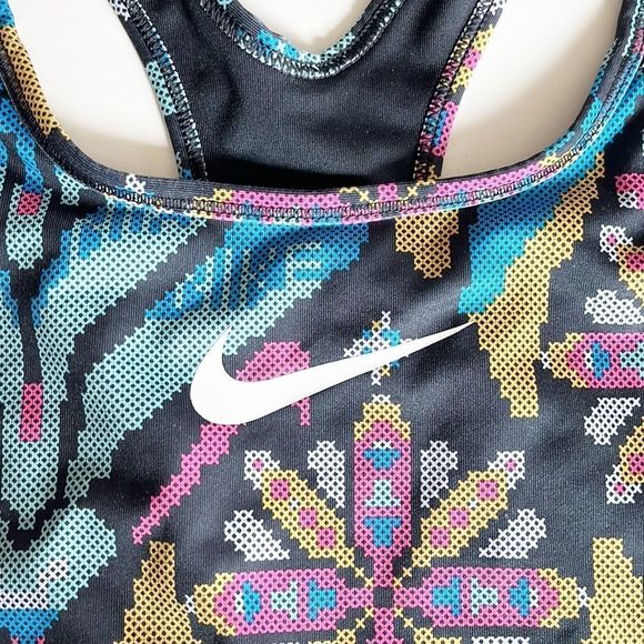 Nike Printed Racerback Bra - Picture 4 of 10
